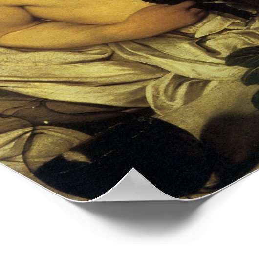 Poster Le jeune Bacchus (Coin)