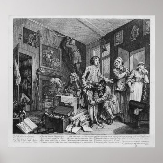 Poster Le Jeune Héritier Prend La Possession De (Devant)