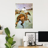 Poster Le Jockey 2 de Toulouse-Lautrec (Bureau à domicile)