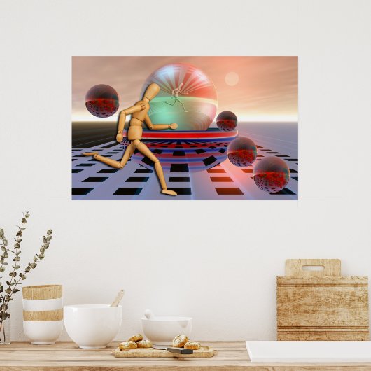 Poster Le jogger (Cuisine)