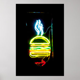 Poster Le joint NYC d'hamburger