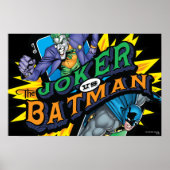 Poster Le Joker Vs Batman (Devant)