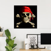 Poster Le Jolly roger (Bureau à domicile)