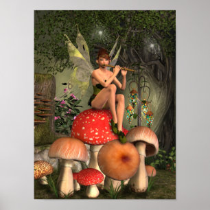 Poster Le Joueur à flûte magique