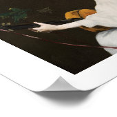 Poster Le joueur de guitare par Édouard Manet (Coin)