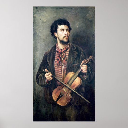 Poster Le Joueur de violon (Devant)
