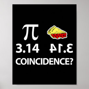 Poster Le jour de Pi Pi à l'envers est une coïncidence de