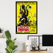POSTER LE JOUR DES TRIFFIDS (Bureau à domicile)