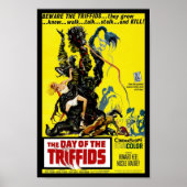 POSTER LE JOUR DES TRIFFIDS (Devant)