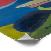 Poster Le Jour du Dieu par Paul Gauguin (Coin)