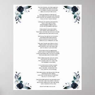 Poster Le Jour Est Fait Citation Longfellow