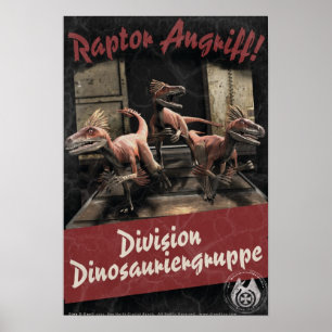 Poster Le jour J de Dino : Assaut de Raptor