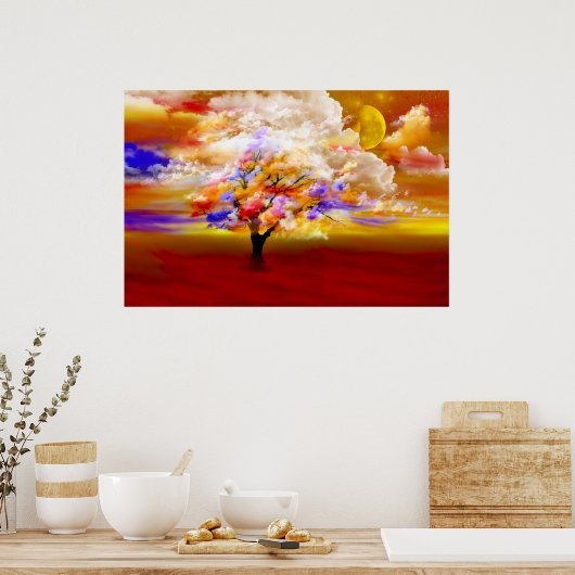 Poster Le jour nuageux (Cuisine)