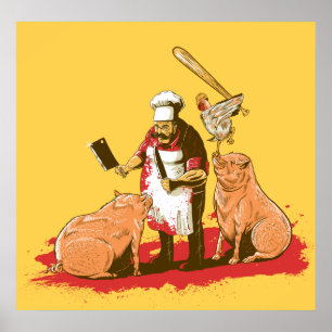 Poster Le Jour où la nourriture a repris