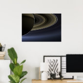 Poster Le jour où la Terre a souri | Cassini | Saturne (Bureau à domicile)