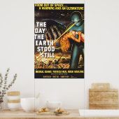 Poster Le Jour Où La Terre Est Restée (Cuisine)