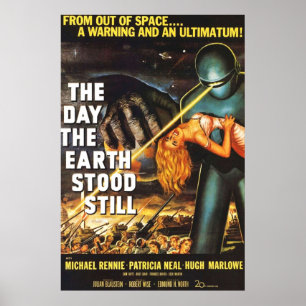 Poster Le Jour Où La Terre Est Restée