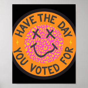 Poster Le Jour Où Vous Avez Voté Pour Leopard Face