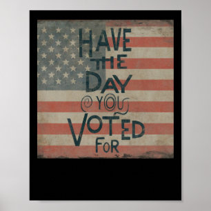 Poster Le Jour Pour Lequel Vous Avez Voté ! Freak Show @