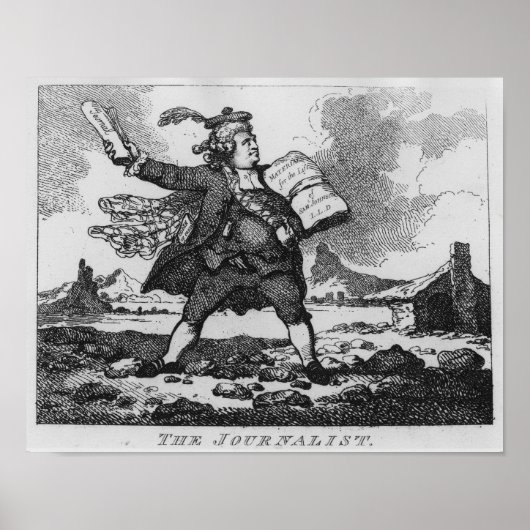 Poster Le journaliste (Devant)