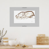 Poster Le joyeux hippo (Cuisine)