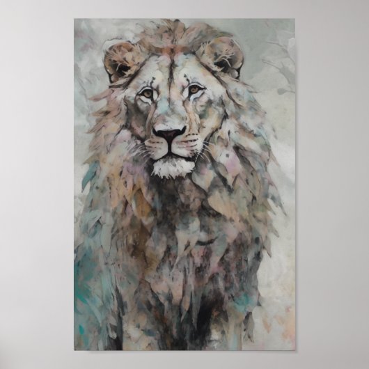 Poster Le joyeux lion (Devant)