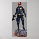 Poster le juge dredd comic charcter hero (Devant)