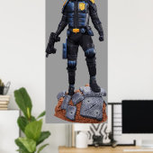 Poster le juge dredd comic charcter hero (Bureau à domicile)