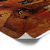 Poster Le jugement Dernier de Hieronymous Bosch (Coin)