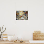 Poster Le jugement Dernier, peinture au plafond (Cuisine)