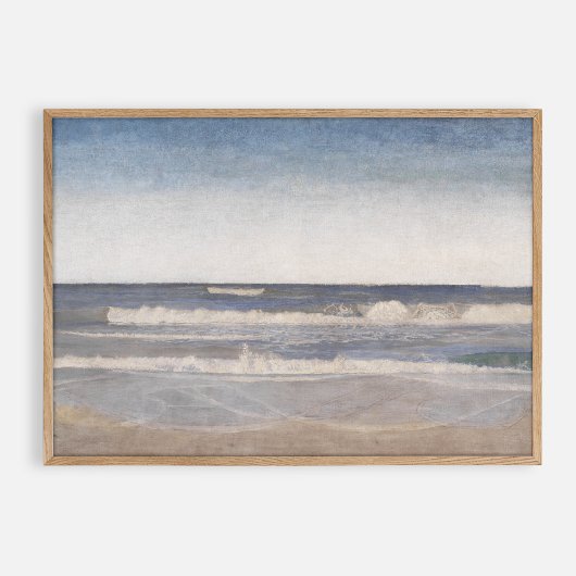 Poster Le Jutland, vintage pétrolier