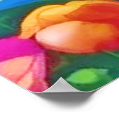 Poster Le kaléidoscope de Sunset Nature (Coin)