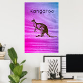 Poster Le Kangourou (Bureau à domicile)