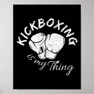 Poster Le kickboxing est ma chose
