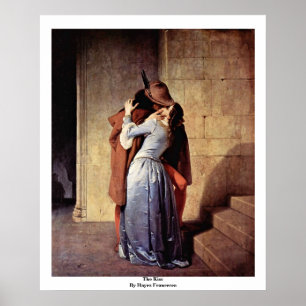 Poster Le Kiss De Hayez Francesco