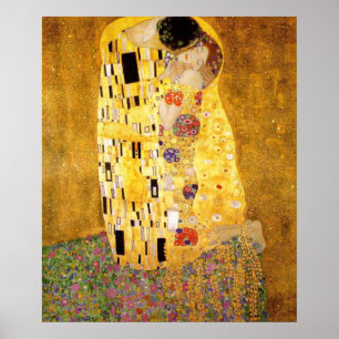 Poster Le Kiss Gustav Klimt