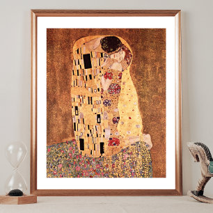 Poster Le Kiss Gustav Klimt Fine Art
