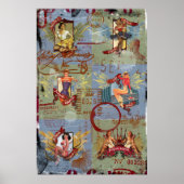 Poster Le Kitsch Bitsch : Détruit Kitsch Bitsch PIn-Ups (Devant)