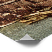 Poster Le Kremlin, Moscou, Russie 1915 Vintage (Coin)