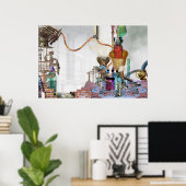 Poster Le laboratoire (Bureau à domicile)