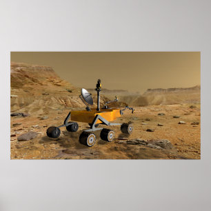 Poster Le laboratoire de la Science de Mars voyage près