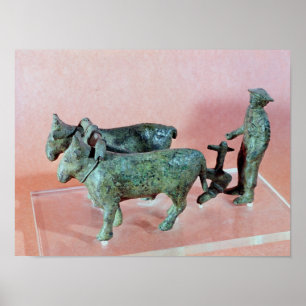 Poster Le laboureur d'Arezzo