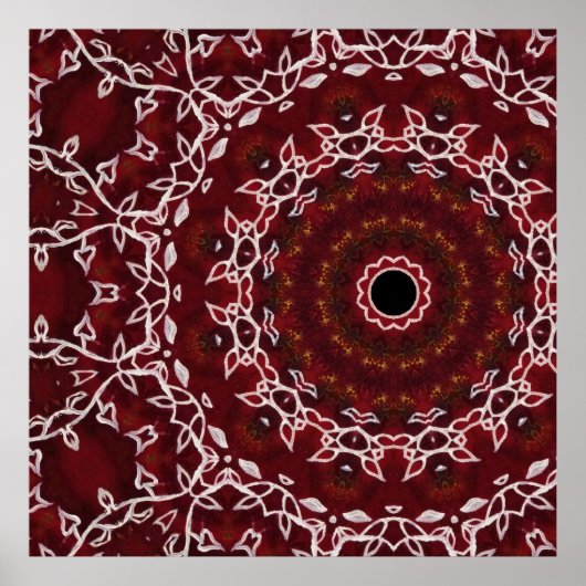 Poster Le Labyrinthe des écarlates (Devant)