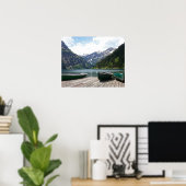 Poster Le lac alpin (Bureau à domicile)
