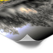 Poster Le lac alpin (Coin)