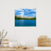 Poster Le lac alpin et les Sawtooths (Cuisine)