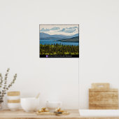 Poster Le lac Altin et l'affiche de Juneau Icefield (Cuisine)