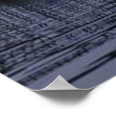 Poster Le Lac Avant L'Aube (Coin)