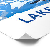 Poster Le lac Baïkal Russie Imprimer (Coin)