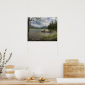 Poster Le lac Canoë (Cuisine)